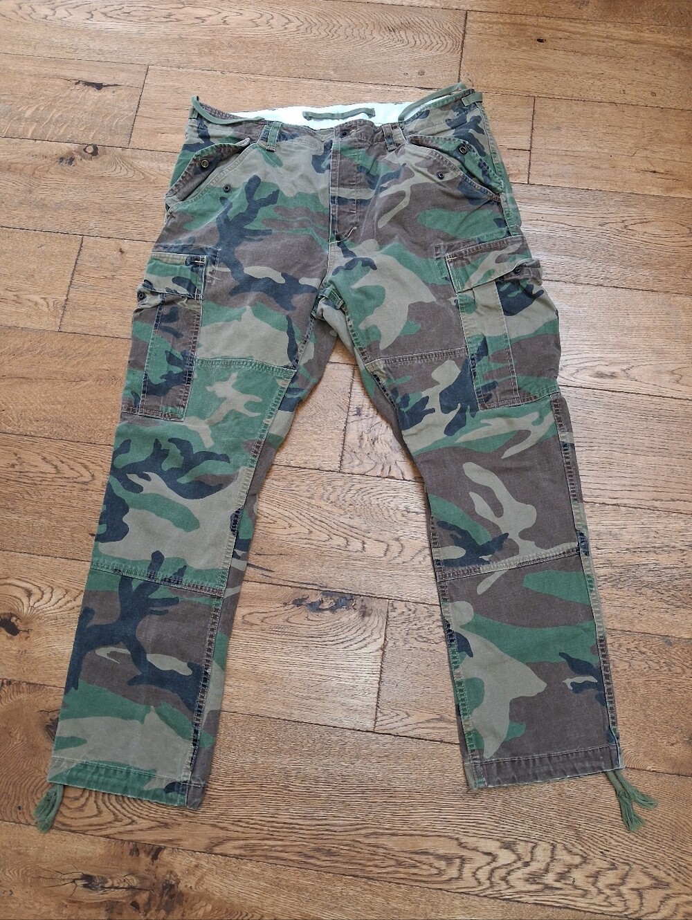 Polo Ralph Lauren Surplus Div Camo Cargo Paratrooper Pants Men’s Size Tag--34x30